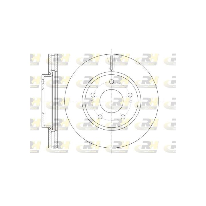 Stabdžių diskas ROADHOUSE 61229.10