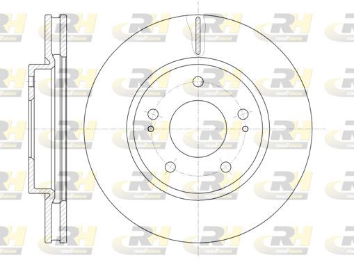 Stabdžių diskas ROADHOUSE 61229.10