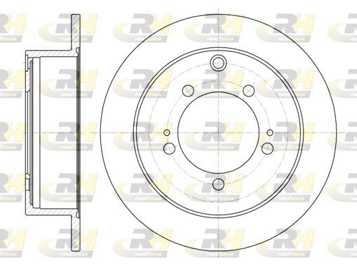 Stabdžių diskas ROADHOUSE 61230.00