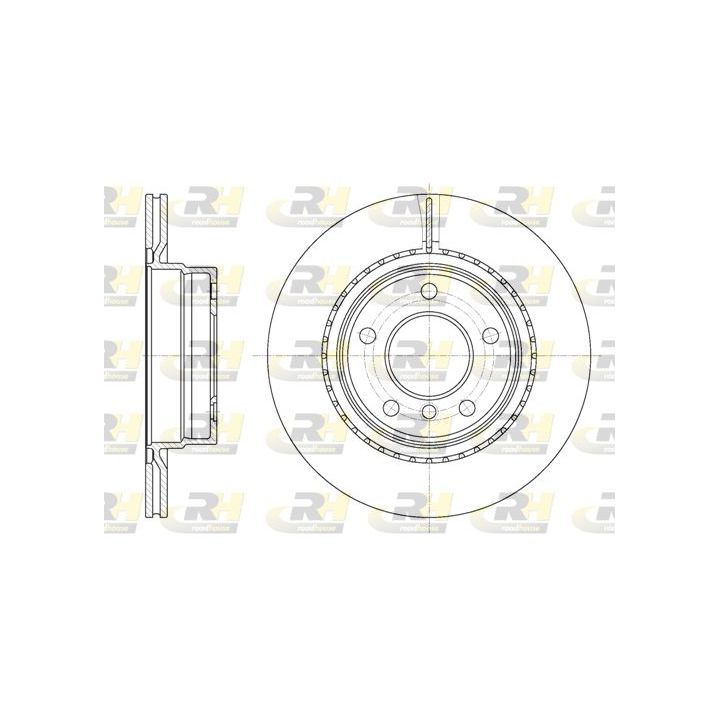 Stabdžių diskas ROADHOUSE 61231.10