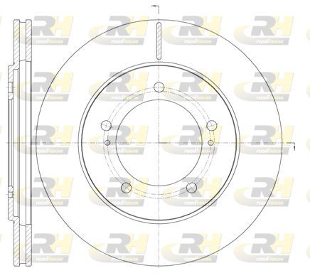 Stabdžių diskas ROADHOUSE 61233.10