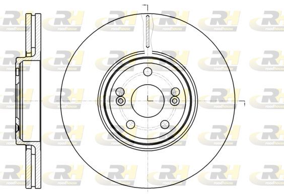 Stabdžių diskas ROADHOUSE 61234.10