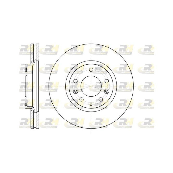 Stabdžių diskas ROADHOUSE 61236.10