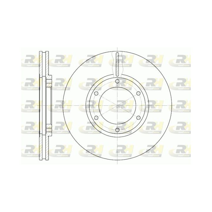 Stabdžių diskas ROADHOUSE 61240.10