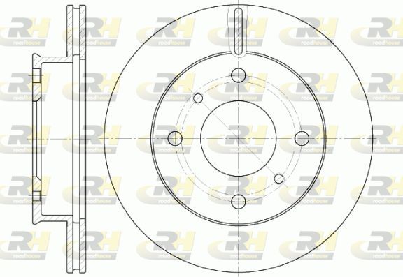 Stabdžių diskas ROADHOUSE 61241.10