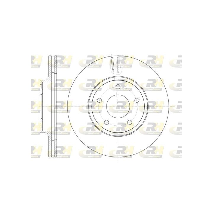 Stabdžių diskas ROADHOUSE 61243.10