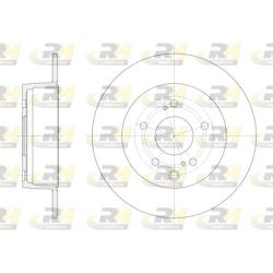 Stabdžių diskas ROADHOUSE 61245.00