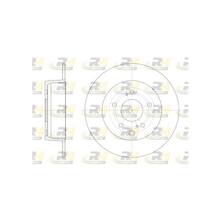 Stabdžių diskas ROADHOUSE 61245.00