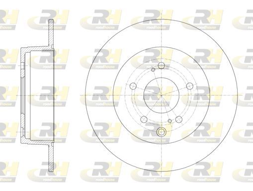 Stabdžių diskas ROADHOUSE 61245.00