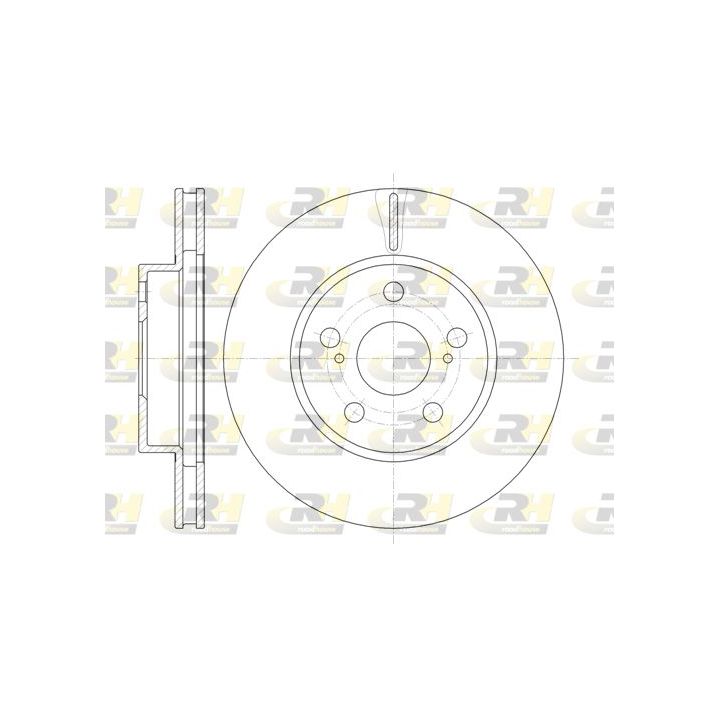 Stabdžių diskas ROADHOUSE 61250.10