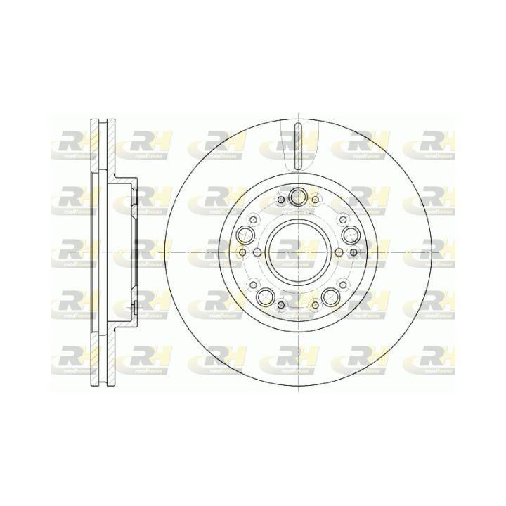 Stabdžių diskas ROADHOUSE 61251.10