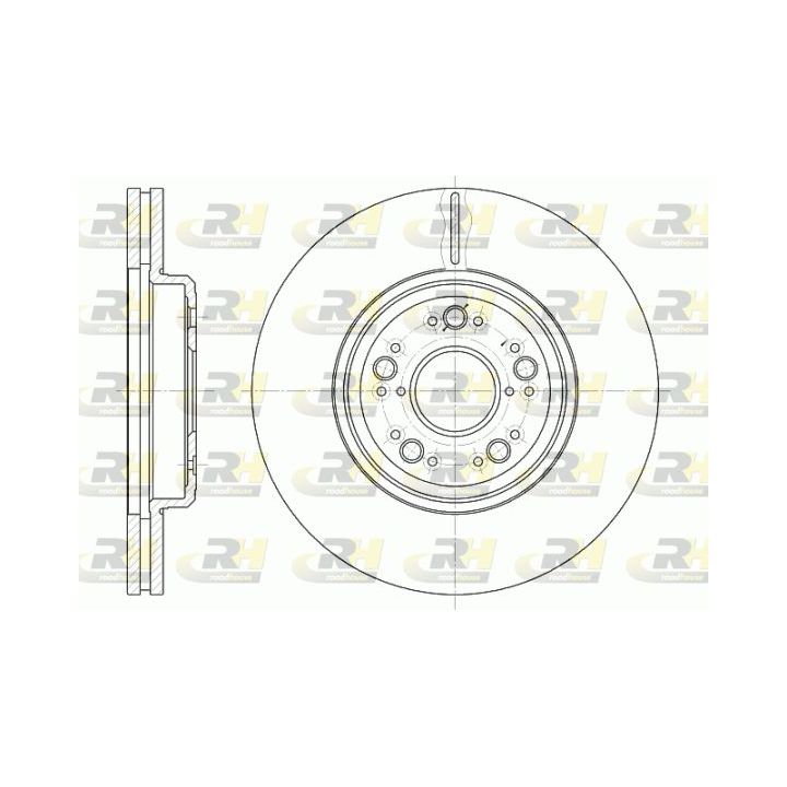 Stabdžių diskas ROADHOUSE 61252.10