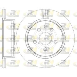 Stabdžių diskas ROADHOUSE 61255.10