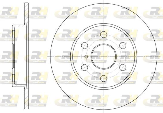 Stabdžių diskas ROADHOUSE 61258.00