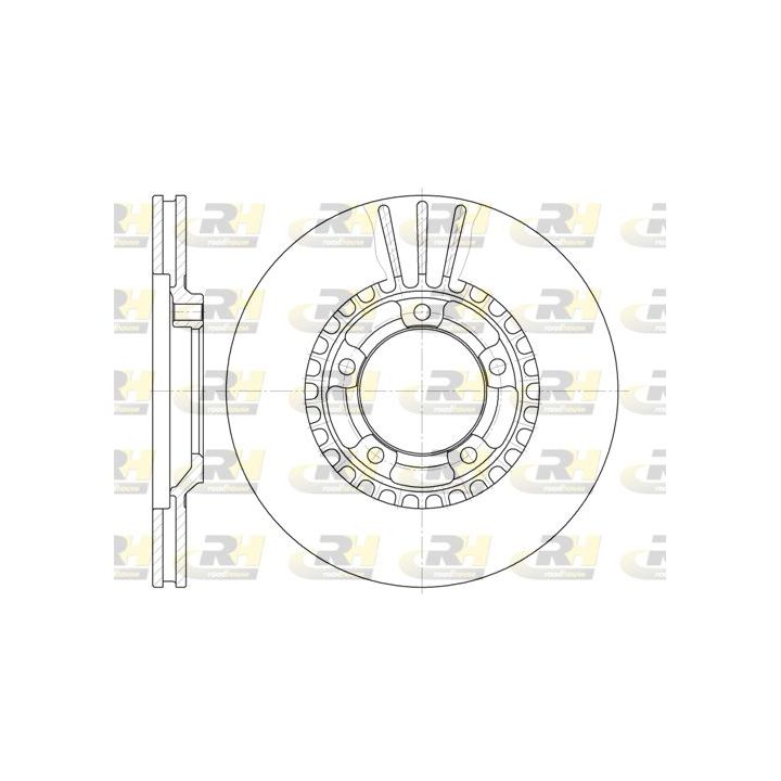 Stabdžių diskas ROADHOUSE 61260.10