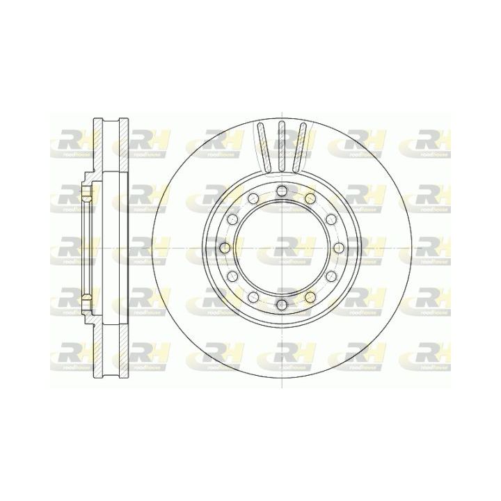 Stabdžių diskas ROADHOUSE 61261.10