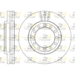 Stabdžių diskas ROADHOUSE 61262.10