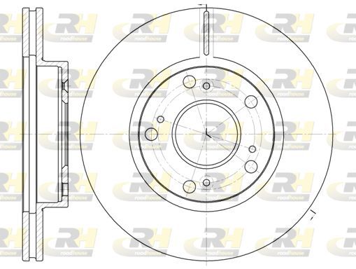 Stabdžių diskas ROADHOUSE 61263.10
