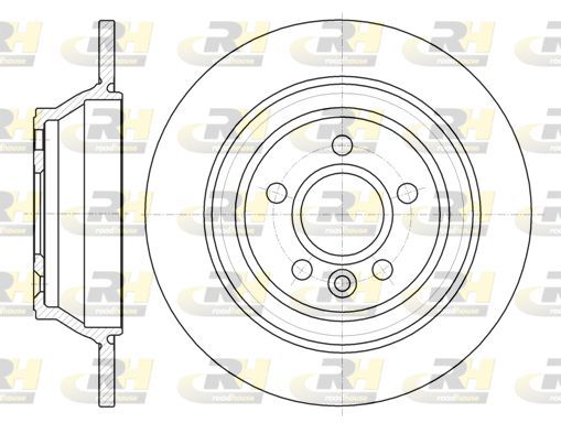 Stabdžių diskas ROADHOUSE 61265.00