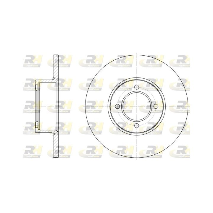 Stabdžių diskas ROADHOUSE 6127.00