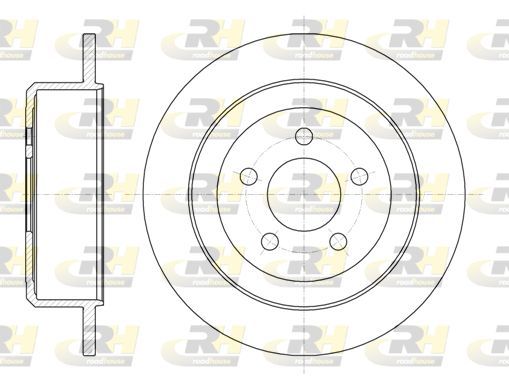 Stabdžių diskas ROADHOUSE 61271.00