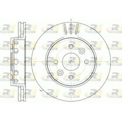 Stabdžių diskas ROADHOUSE 61272.10