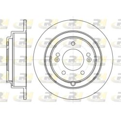 Stabdžių diskas ROADHOUSE 61276.00