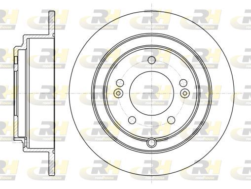 Stabdžių diskas ROADHOUSE 61276.00