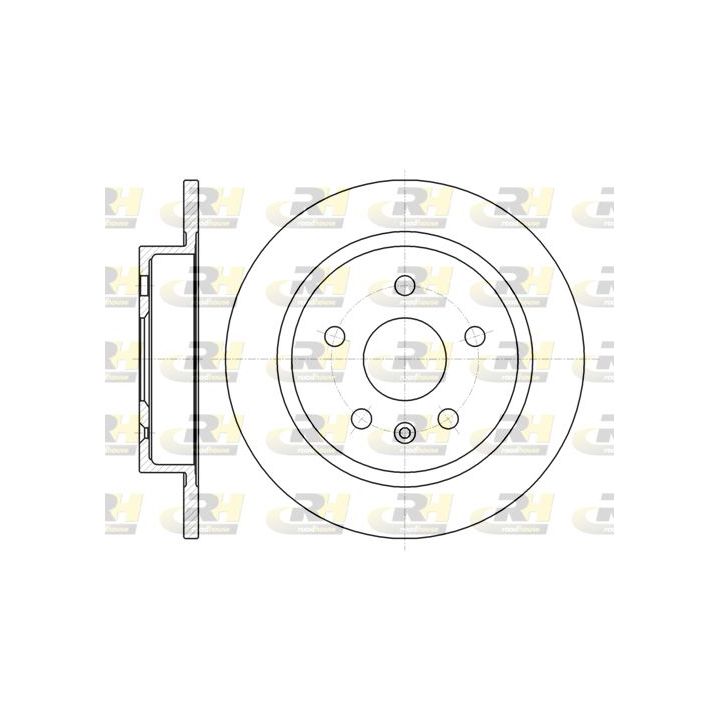 Stabdžių diskas ROADHOUSE 61279.00