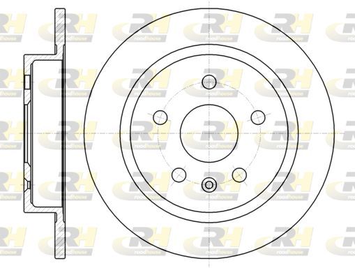 Stabdžių diskas ROADHOUSE 61279.00