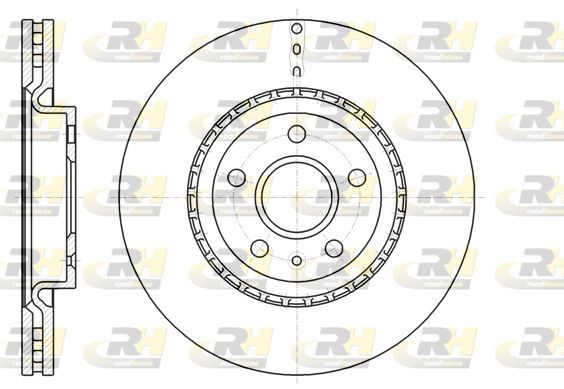 Stabdžių diskas ROADHOUSE 61283.10