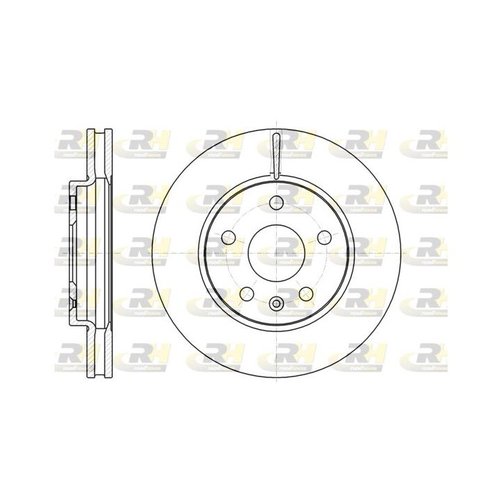 Stabdžių diskas ROADHOUSE 61285.10