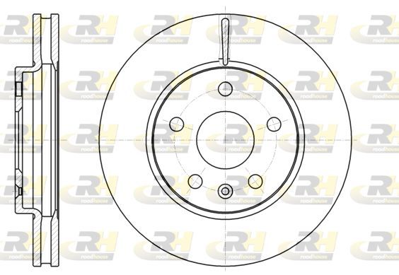 Stabdžių diskas ROADHOUSE 61285.10