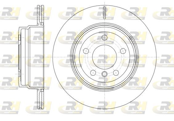 Stabdžių diskas ROADHOUSE 61287.10
