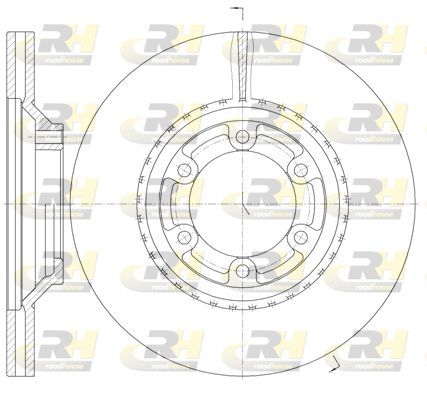 Stabdžių diskas ROADHOUSE 61288.10
