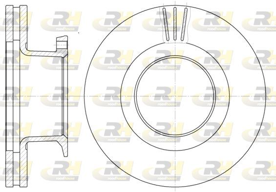 Stabdžių diskas ROADHOUSE 61289.10