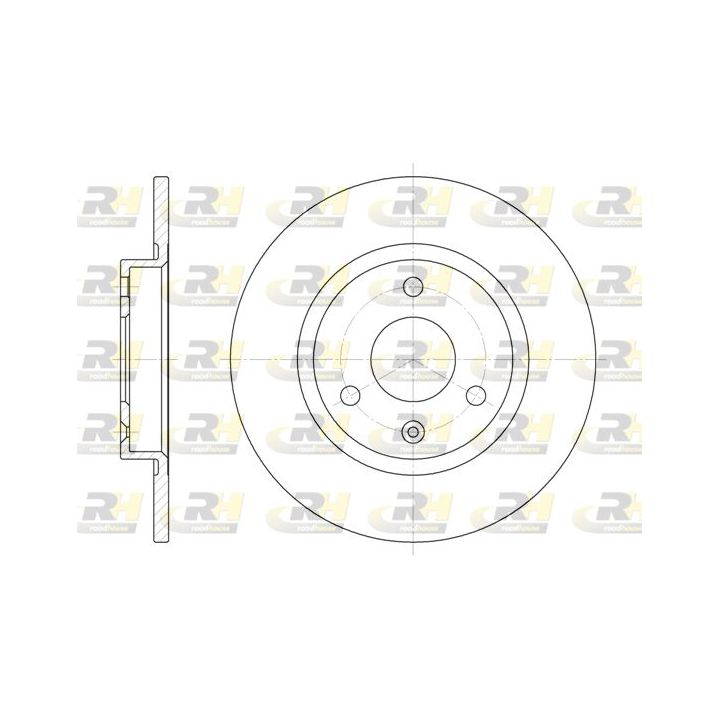 Stabdžių diskas ROADHOUSE 6129.00