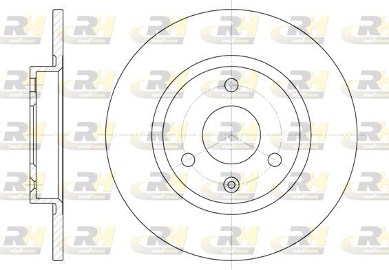 Stabdžių diskas ROADHOUSE 6129.00