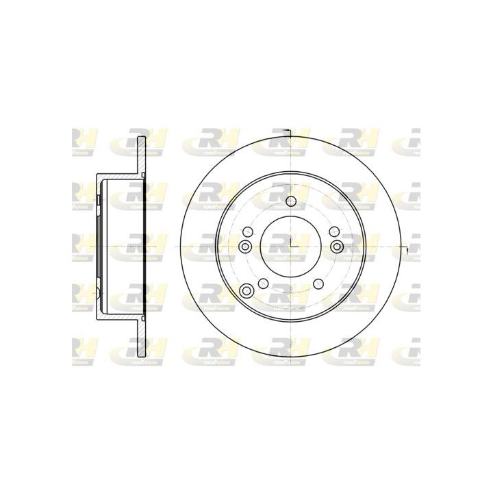 Stabdžių diskas ROADHOUSE 61293.00