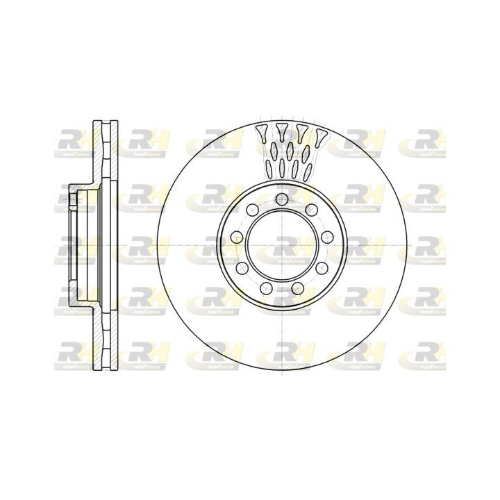 Stabdžių diskas ROADHOUSE 61298.10