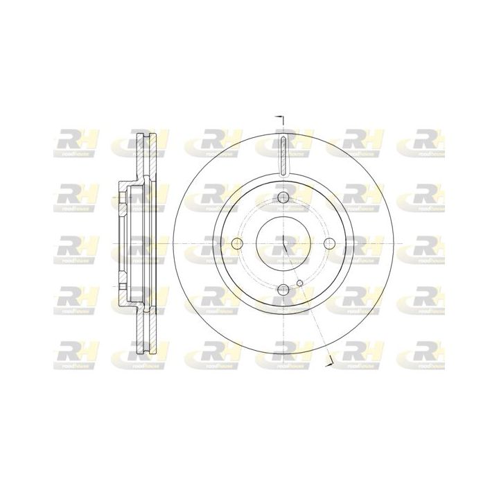 Stabdžių diskas ROADHOUSE 61299.10