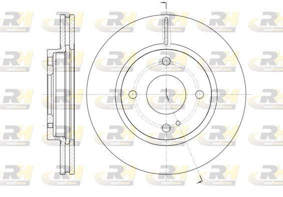 Stabdžių diskas ROADHOUSE 61299.10