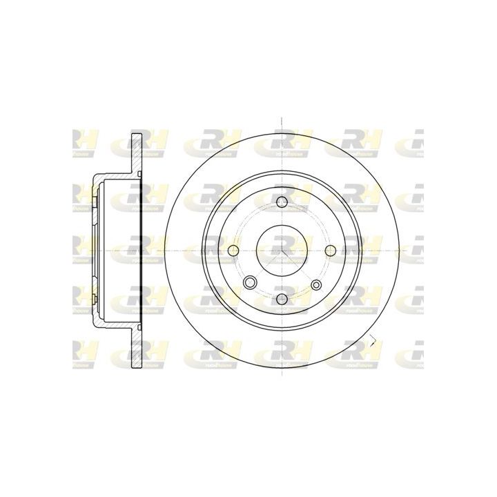 Stabdžių diskas ROADHOUSE 61321.00