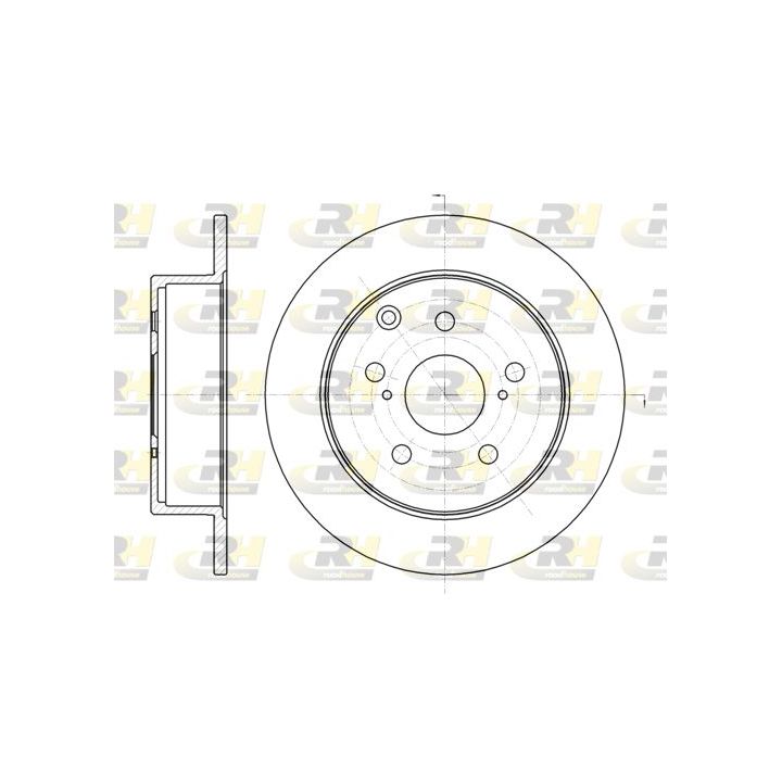 Stabdžių diskas ROADHOUSE 61324.00