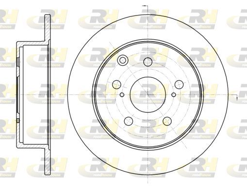 Stabdžių diskas ROADHOUSE 61324.00