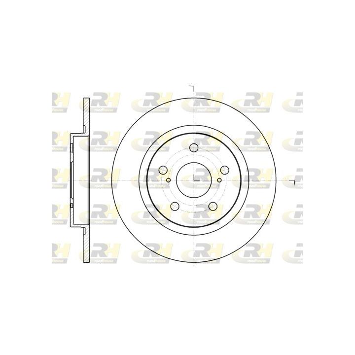Stabdžių diskas ROADHOUSE 61325.00