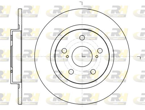 Stabdžių diskas ROADHOUSE 61325.00