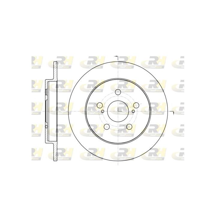 Stabdžių diskas ROADHOUSE 61326.00