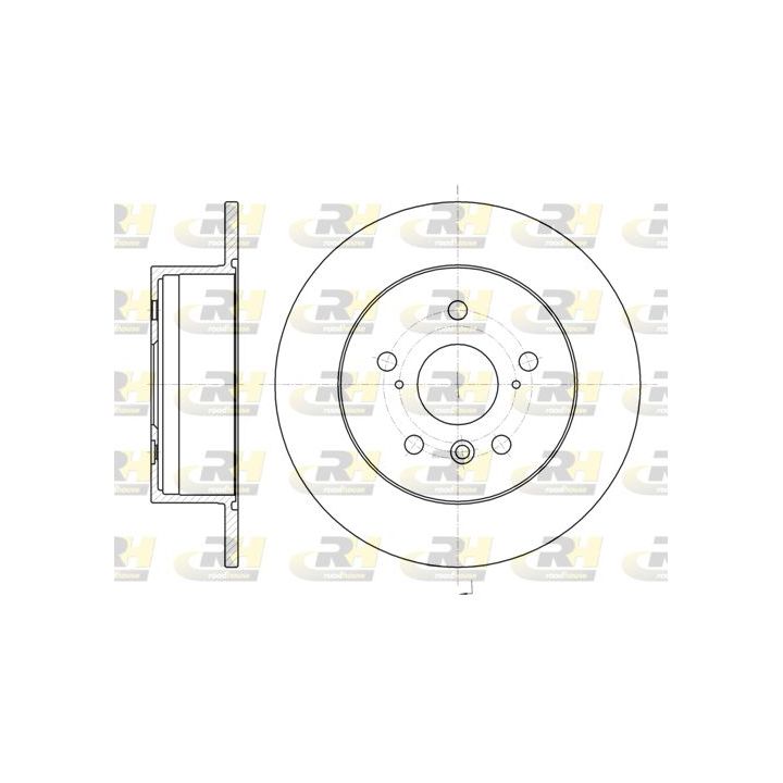 Stabdžių diskas ROADHOUSE 61327.00