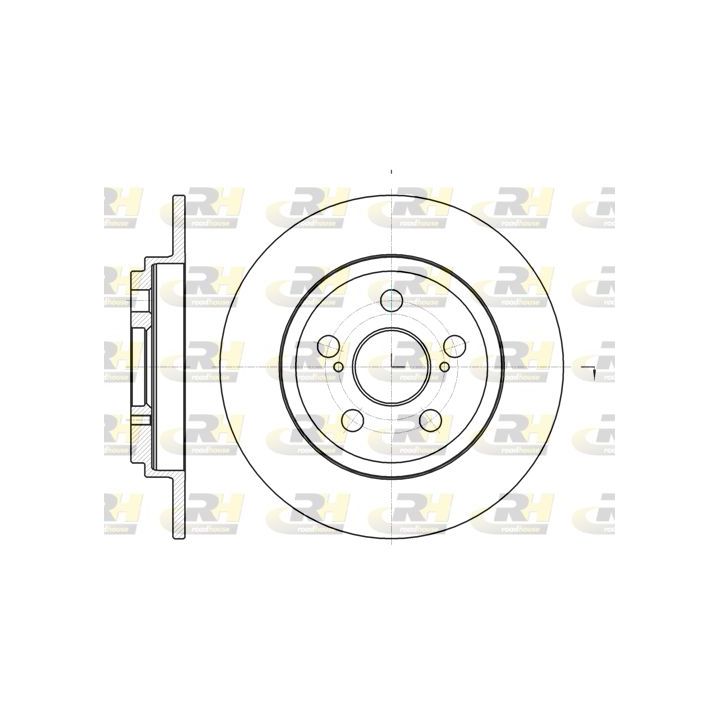 Stabdžių diskas ROADHOUSE 61328.00
